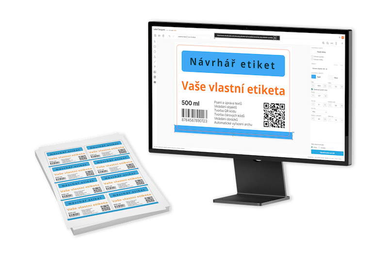Navrhněte si vlastní etikety!