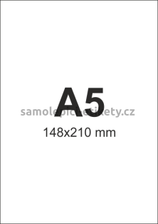 Etikety PRINT A5 148x210 mm bílé (1000xA5)