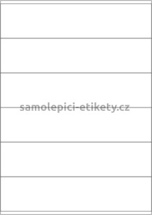 Etikety PRINT 210x48 mm (100xA4) - krémový strukturovaný papír