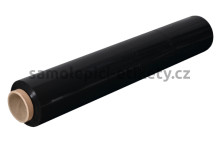 Černá fixační stretch folie 500 mm / 23 µm / 1,8 kg, dutinka 240 g, návin 150 m