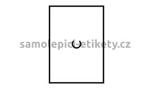 Etikety cenové 16x23 mm Motex bílé snímatelné