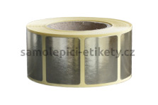Etikety na kotouči kruh 25 mm metalizované zlaté (40/4000)