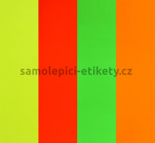 Etikety PRINT 25,4x10 mm barevné signální (100xA4)