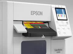 Barevná tiskárna etiket a štítků EPSON ColorWorks C4000e (BK) - odřezávač, lesklý inkoust